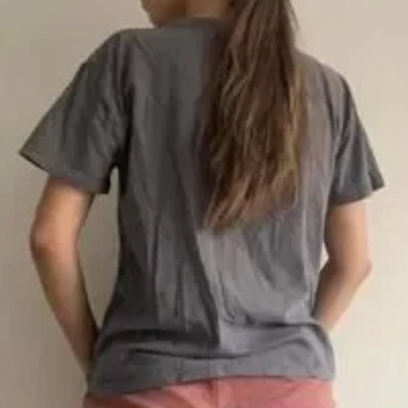 ROLLING STONES Band Tee Grey Graphic Tee Tshirt Tongue Hot Lips Gray Womens XS - Picture 14 of 14